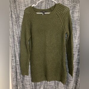 Forever 21 Olive Knit Sweater
